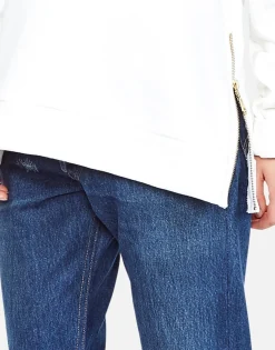 Lauren Moshi Rainbow Gap Mouth Hoodie W/ Side Zippers | Corbin By *Women Hoodies