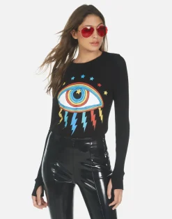 Lauren Moshi Rainbow Lightning Eye Fitted Thermal | Mckinley X By *Women Long Sleeve