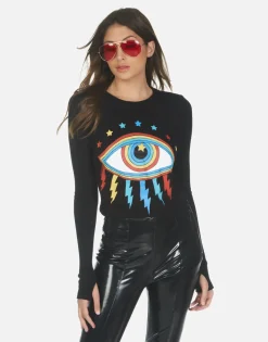 Lauren Moshi Rainbow Lightning Eye Fitted Thermal | Mckinley X By *Women Long Sleeve
