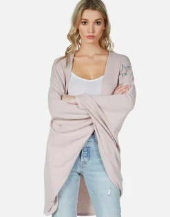 Lauren Moshi Rainbow Outline Stars Cardigan Wrap | Isla By *Women Sweaters & Knits