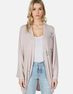Lauren Moshi Rainbow Outline Stars Cardigan Wrap | Isla By *Women Sweaters & Knits