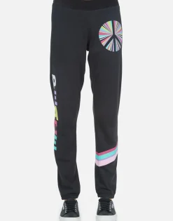 Lauren Moshi Rainbow Ray Peace Boyfriend Sweatpant | Gia By *Women Long Sweatpants