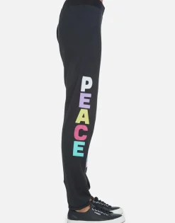 Lauren Moshi Rainbow Ray Peace Boyfriend Sweatpant | Gia By *Women Long Sweatpants