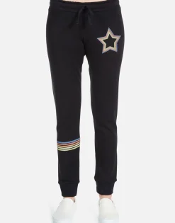 Lauren Moshi Rainbow Star Lounge Sweatpant W/ Cuff | Jess By *Women Long Sweatpants