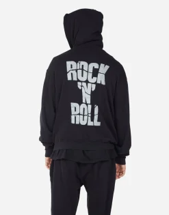 Lauren Moshi Ramirez Cracked Rock 'N' Roll*Men Hoodies