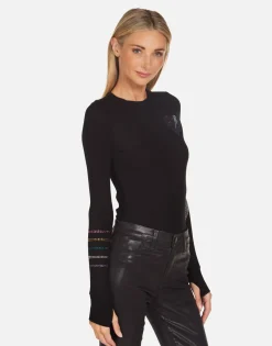 Lauren Moshi Rays Of Love Fitted Top W/ Thumbholes | Mckinley By *Women Long Sleeve