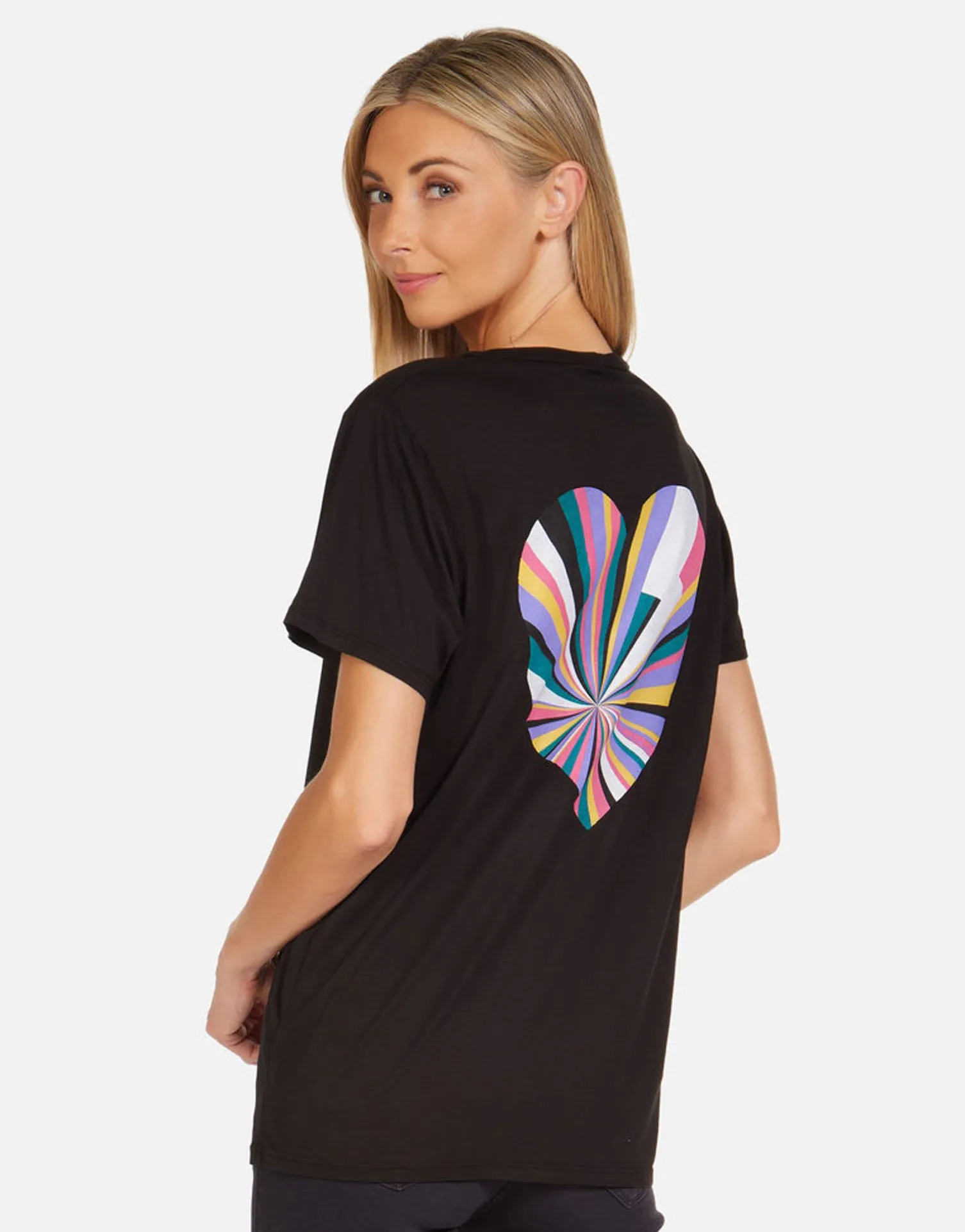 Lauren Moshi Rays Of Love Vintage Boyfriend Tee | Wolf By *Women Short Sleeve