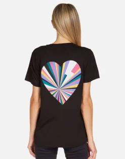 Lauren Moshi Rays Of Love Vintage Boyfriend Tee | Wolf By *Women Short Sleeve