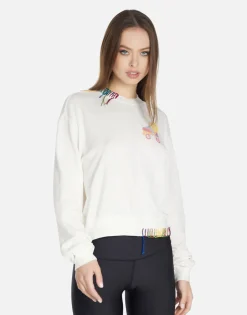Lauren Moshi Retro Skate Crop Pullover In | Spalding By *Women Sweaters & Knits