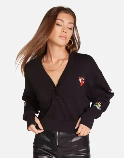 Lauren Moshi Rocker Eye L/S Henley In | Kathryn By *Women Long Sleeve