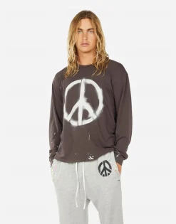 Lauren Moshi Rolston Airbrush Peace*Men Tees