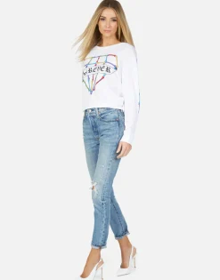 Lauren Moshi Rooney Bone Diamond*Women Long Sleeve