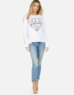 Lauren Moshi Rooney Bone Diamond*Women Long Sleeve