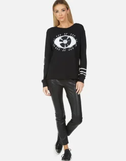 Lauren Moshi Rooney Record Eye*Women Long Sleeve