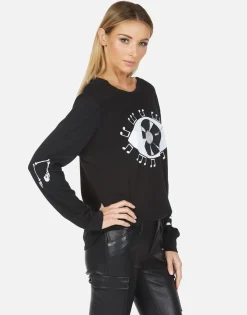 Lauren Moshi Rooney Record Eye*Women Long Sleeve