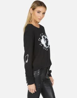 Lauren Moshi Rooney Record Eye*Women Long Sleeve