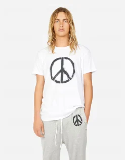 Lauren Moshi Sadler Airbrush Peace*Men Tees