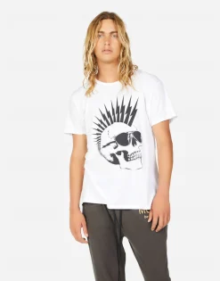 Lauren Moshi Sadler Moshi Lightning Skull*Men Tees