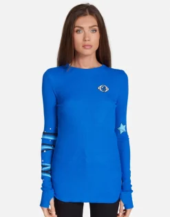 Lauren Moshi Sapphire Eye Fitted Thermal In | Mckinley By *Women Long Sleeve