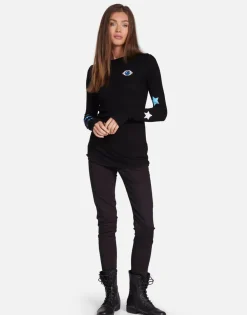 Lauren Moshi Sapphire Eye Fitted Thermal In | Mckinley By *Women Long Sleeve