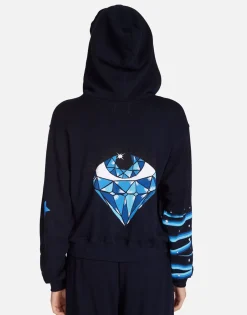 Lauren Moshi Sapphire Eye Hoodie In | Lachelle By *Women Hoodies