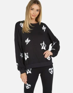 Lauren Moshi Sierra Bling Face*Women Long Sleeve