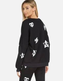 Lauren Moshi Sierra Bling Face*Women Long Sleeve