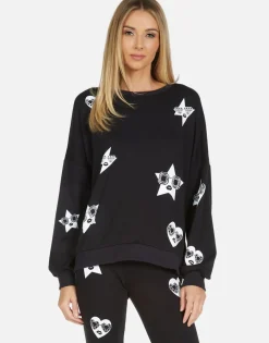 Lauren Moshi Sierra Bling Face*Women Long Sleeve