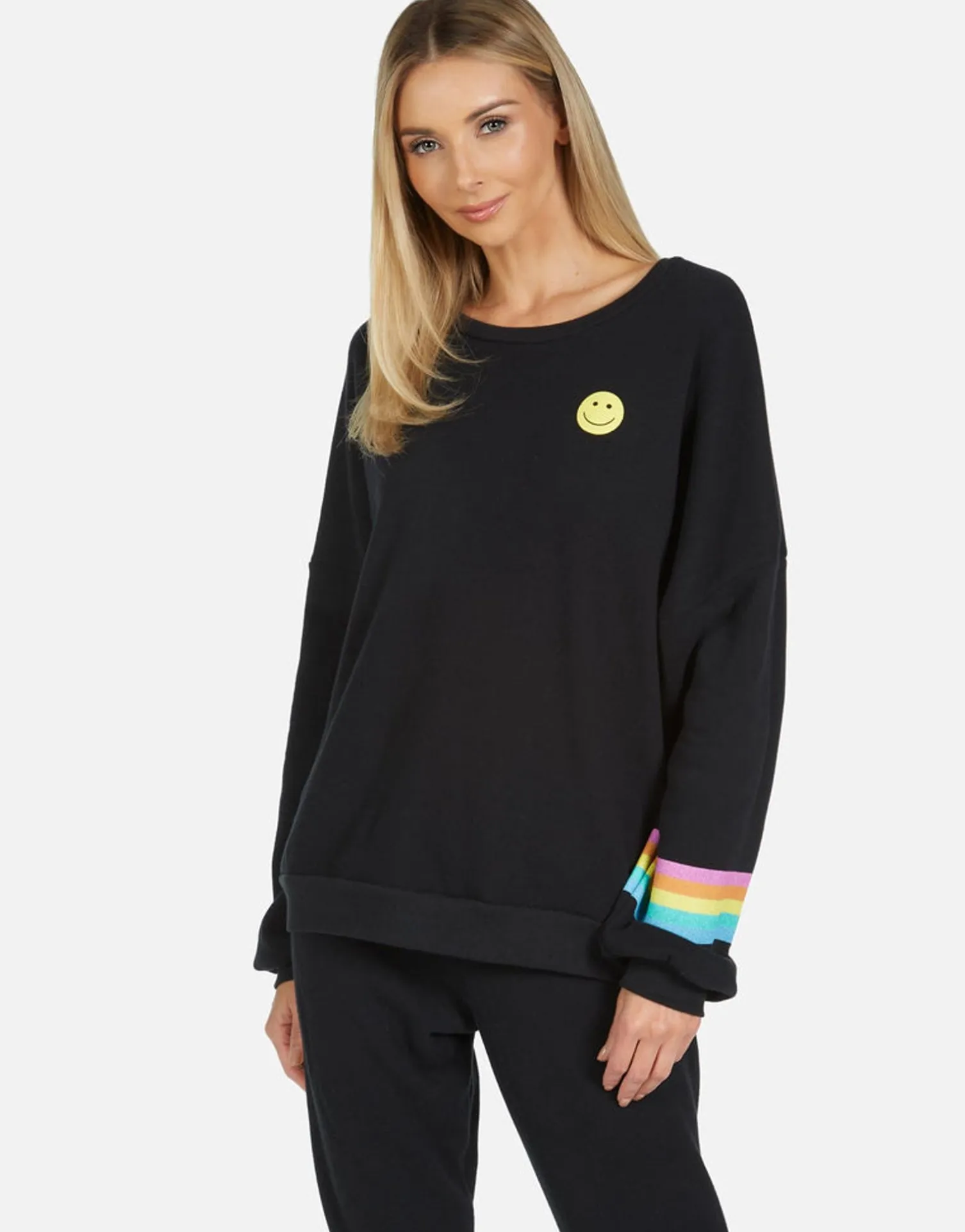 Lauren Moshi Sierra Happy Chains*Women Long Sleeve