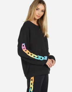 Lauren Moshi Sierra Happy Chains*Women Long Sleeve