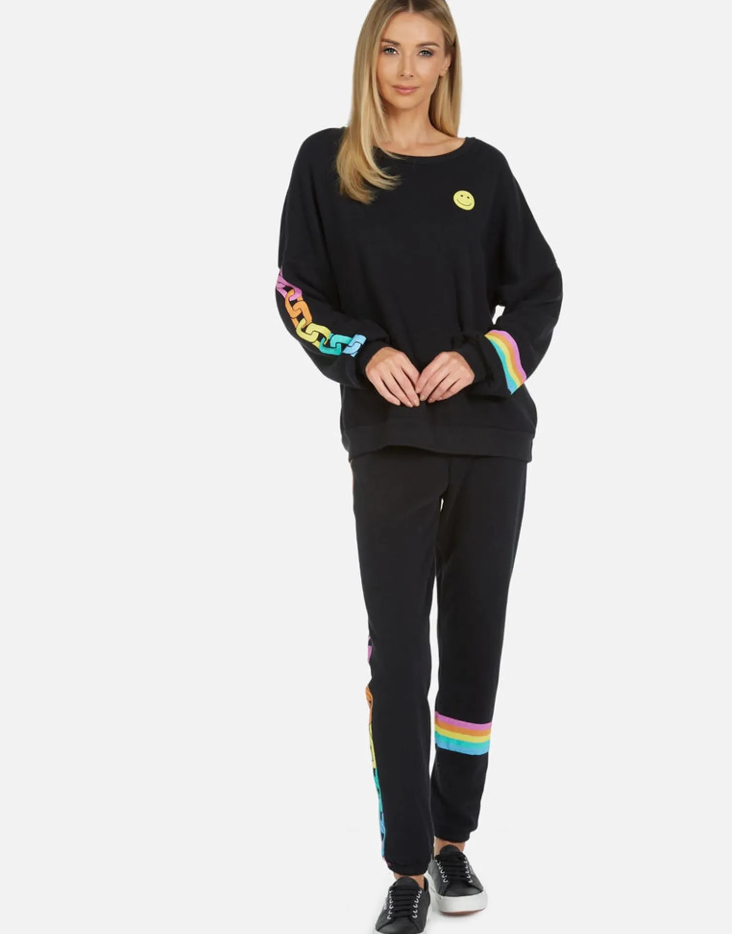 Lauren Moshi Sierra Happy Chains*Women Long Sleeve