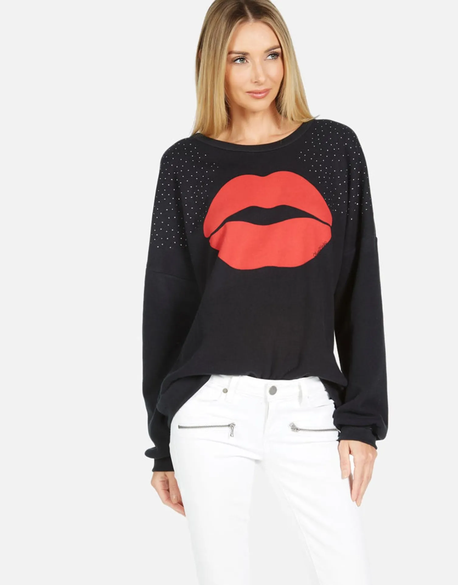 Lauren Moshi Sierra Red Kiss*Women Long Sleeve