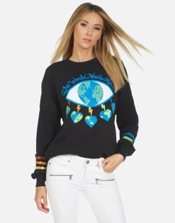 Lauren Moshi Sierra World Eye Love*Women Long Sleeve