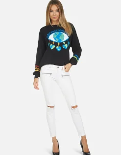Lauren Moshi Sierra World Eye Love*Women Long Sleeve
