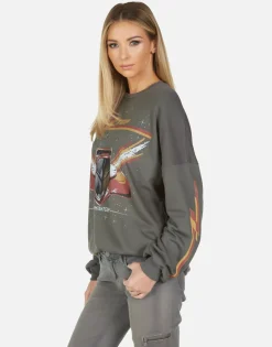 Lauren Moshi Sierra Zz Top Eliminator*Women Long Sleeve