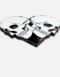 Lauren Moshi Skull Heart* Decor