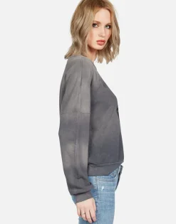 Lauren Moshi Skull Monster Truck L/S Boyfriend Pullover | Sierra By *Women Long Sleeve