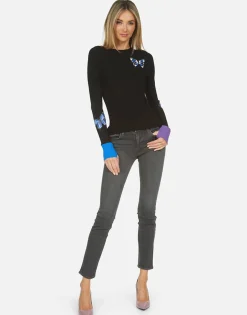 Lauren Moshi Solange Butterfly*Women Long Sleeve