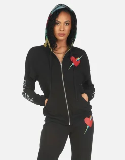 Lauren Moshi Sonoma Elephant Bolt Elements*Women Hoodies