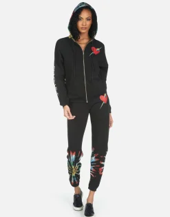 Lauren Moshi Sonoma Elephant Bolt Elements*Women Hoodies