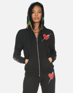 Lauren Moshi Sonoma Elephant Bolt Elements*Women Hoodies
