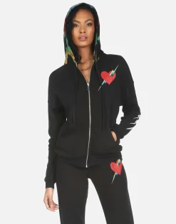 Lauren Moshi Sonoma Elephant Bolt Elements*Women Hoodies