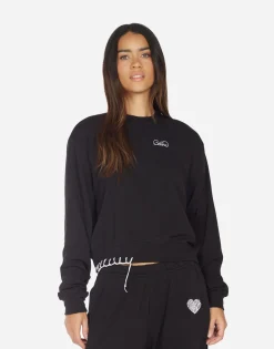 Lauren Moshi Spalding Positive Happyface*Women Long Sleeve