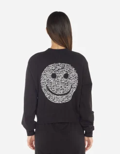 Lauren Moshi Spalding Positive Happyface*Women Long Sleeve