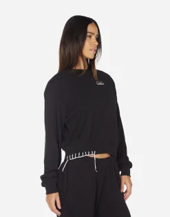 Lauren Moshi Spalding Positive Happyface*Women Long Sleeve