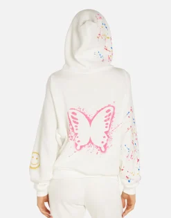 Lauren Moshi Splatter Elements Hoodie In | Trina By *Women Hoodies