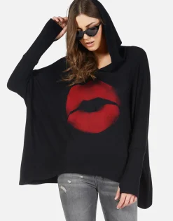 Lauren Moshi Spray Kiss Oversized Pullover Hoodie | Wilma By *Women Hoodies