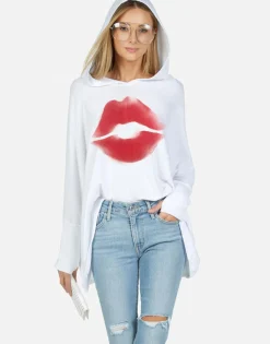 Lauren Moshi Spray Kiss Oversized Pullover Hoodie | Wilma By *Women Hoodies