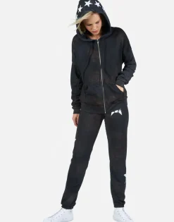 Lauren Moshi Star Tiger Zip Up Hoodie | Koa By *Women Hoodies