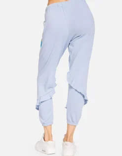 Lauren Moshi Tamara Floral Dove*Women Crop Sweatpants